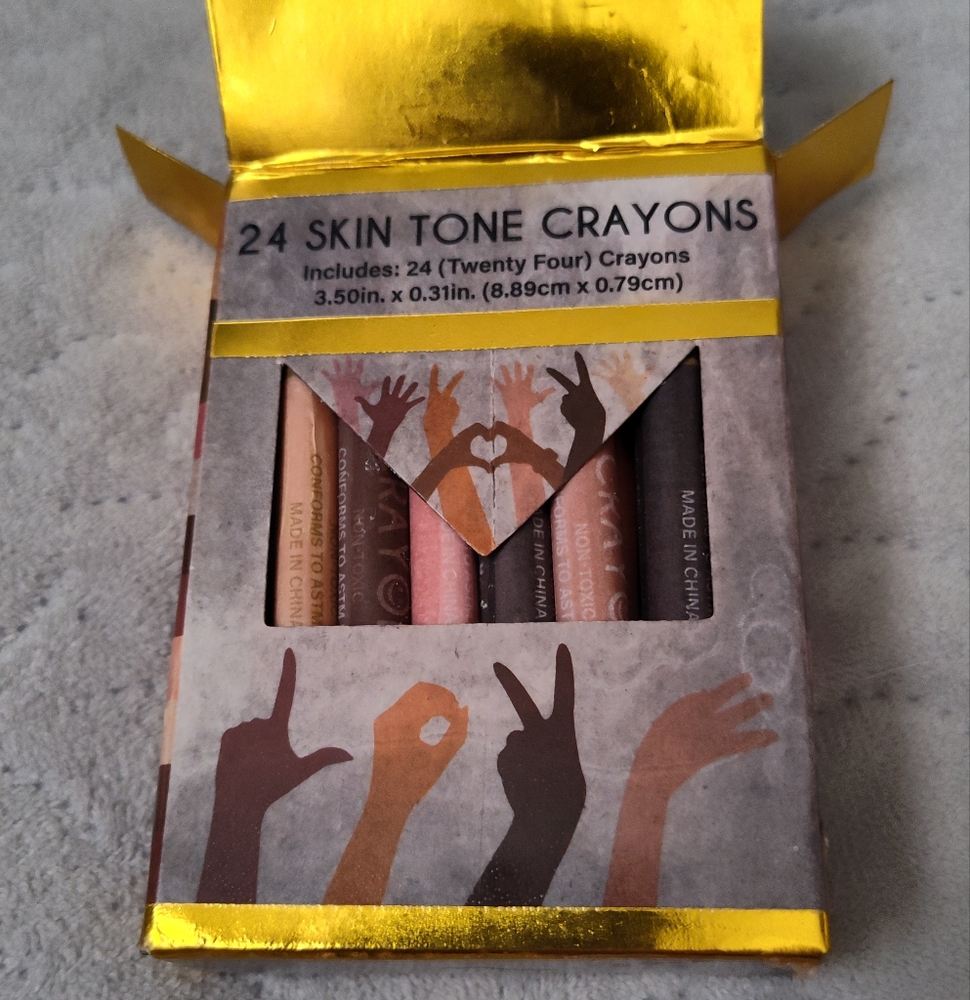 NEW! Skin Tone Crayons (24ct)